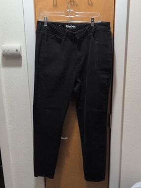 Sonoma Black Slim Stretch Jeans